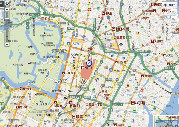 東京都千代田区丸の内１丁目９周辺の地図 - Yahoo!地図